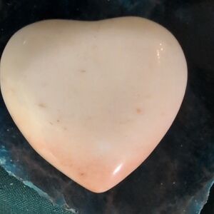 Peach Dendritic Opal (My Fave) Heart